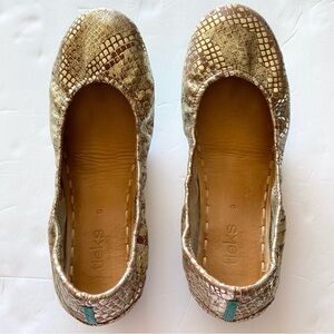 Tieks Wild Copper Flats